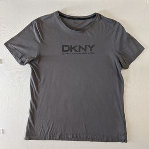 DKNY gray tee Simple and Stylish